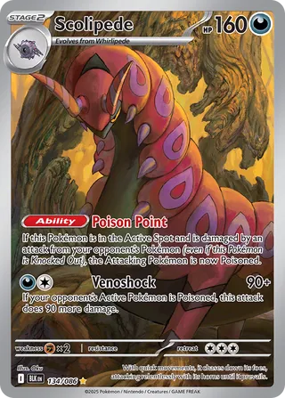 Scolipede (Black Bolt 134/086)